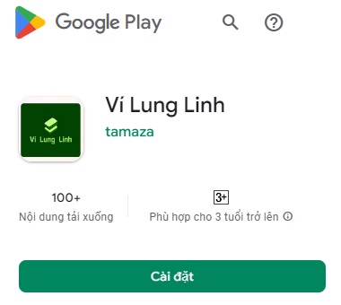 Ví Lung Linh app vay bắt đầu từ 500k trở lên